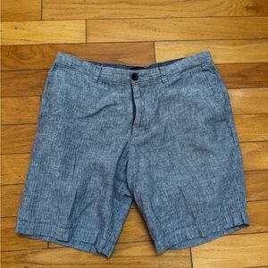Banana Republic Gray Flat Front Shorts